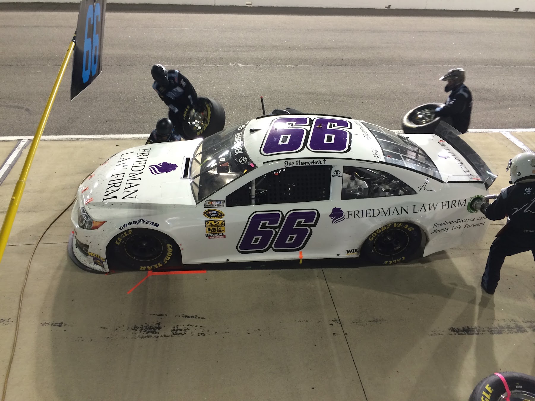 NASCAR Sponsor: Friedman Law Primary Sponsor at RIR