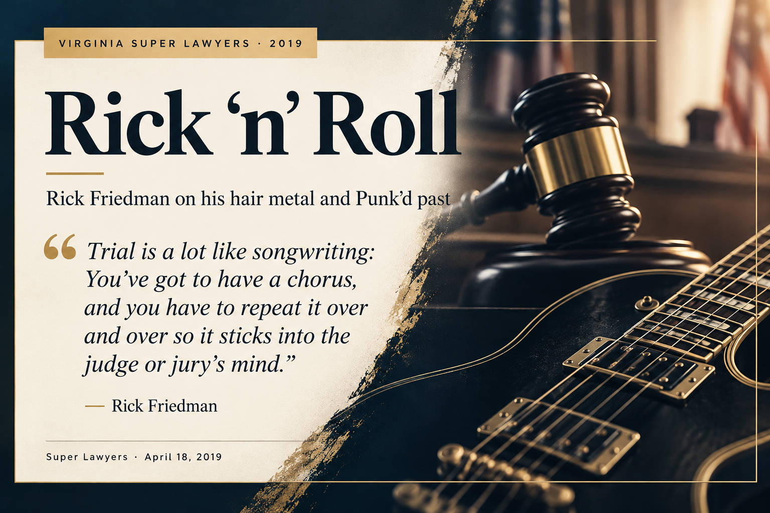 Rick 'n' Roll: From MTV Theme Songs to the Courtroom
